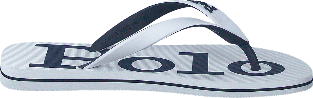 Flip-Flop med Bolt-logo Hvit / Newport Navy
