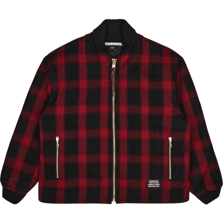 Buffalo Check Jk . Rosso Wn