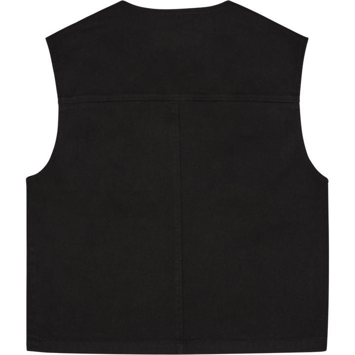 Gilet cargo noir