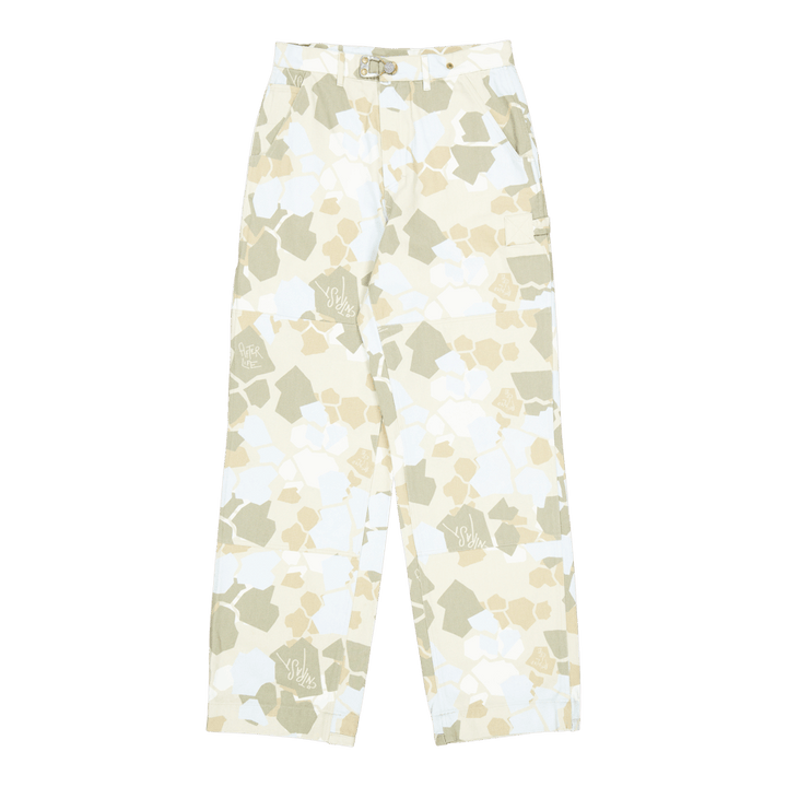 Džinsu džinsu baggy Blue Camo