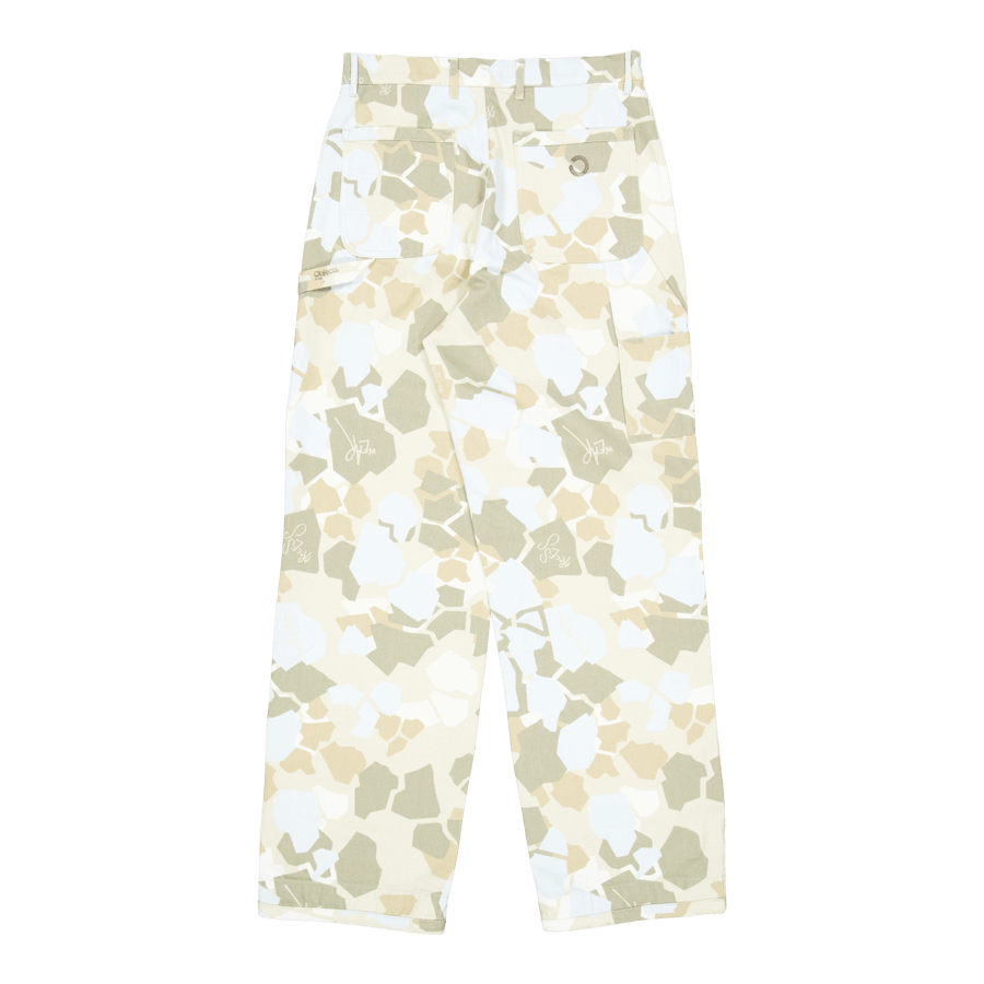 Džinsu džinsu baggy Blue Camo