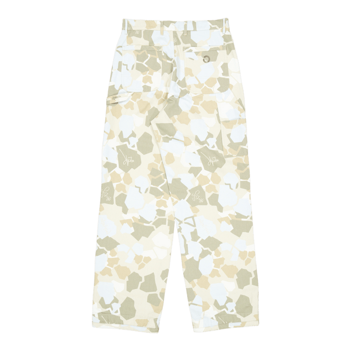 Džinsu džinsu baggy Blue Camo