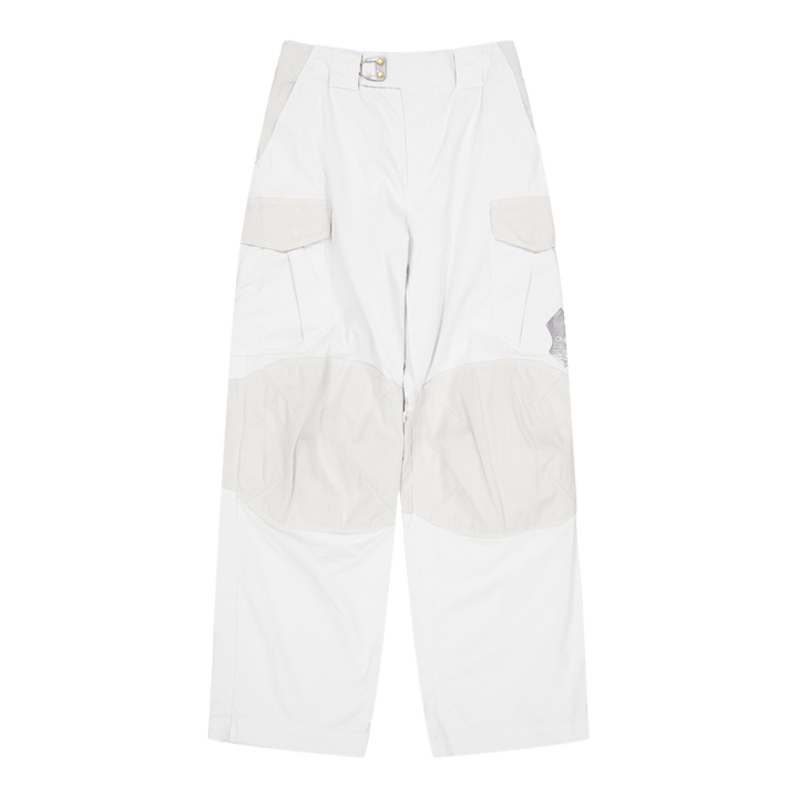 Hlače Cargo bledo sive barve