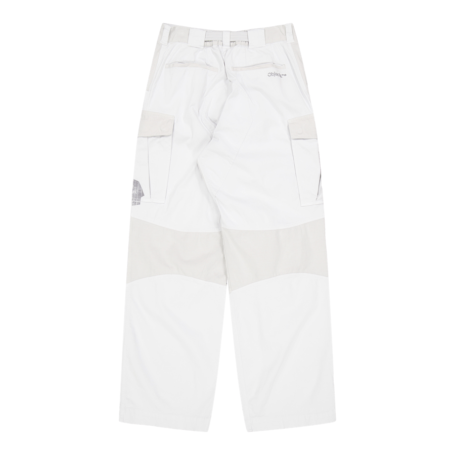 Hlače Cargo bledo sive barve