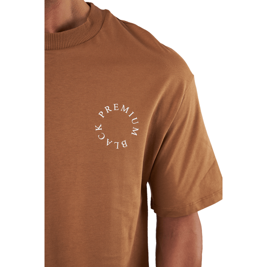 Jprblakam Ocean Back Tee Ss Cn Toasted Coconut