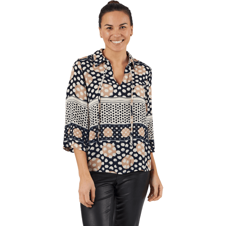 Blazer bleu marine Vmanna 3/4 Top Wvn Ga Spe