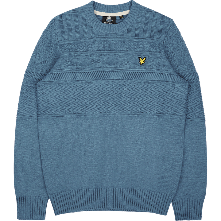 Lyle & Scott Guernsey Crew Neck W825 Skipton Lyle & Scott Guernsey Crew Neck W825 Skipton