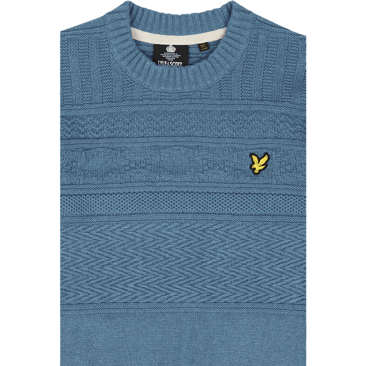 Lyle & Scott Guernsey Crew Neck W825 Skipton Lyle & Scott Guernsey Crew Neck W825 Skipton