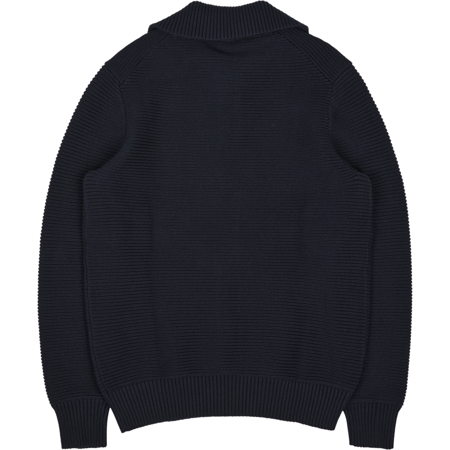 "Lyle & Scott" stambios juostos su sagomis kaklo srityje Z271 Dark