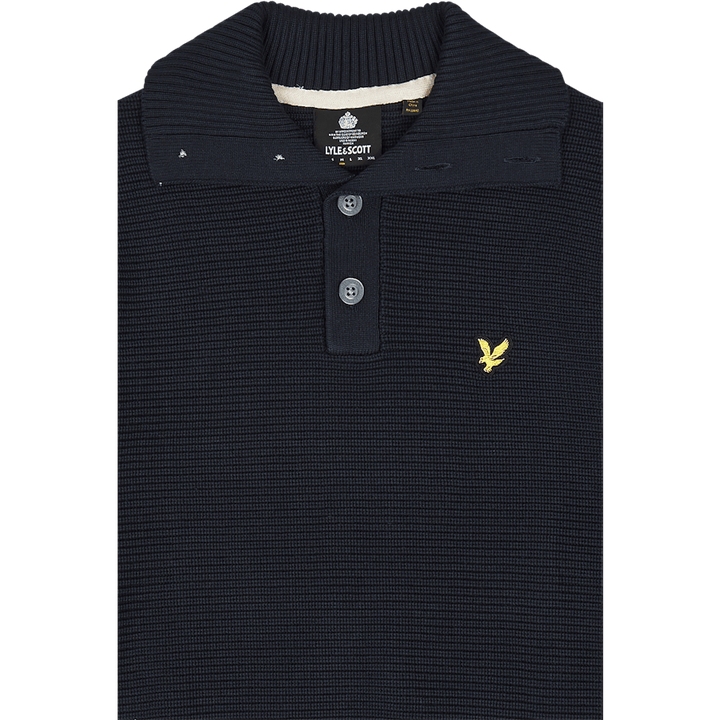 "Lyle & Scott" stambios juostos su sagomis kaklo srityje Z271 Dark