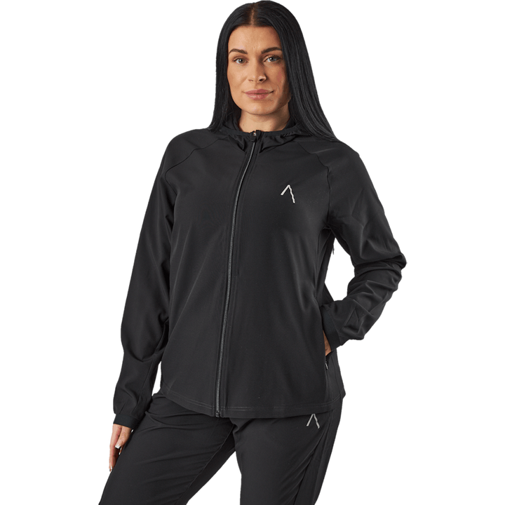 Tulip Hood Jacket Sort