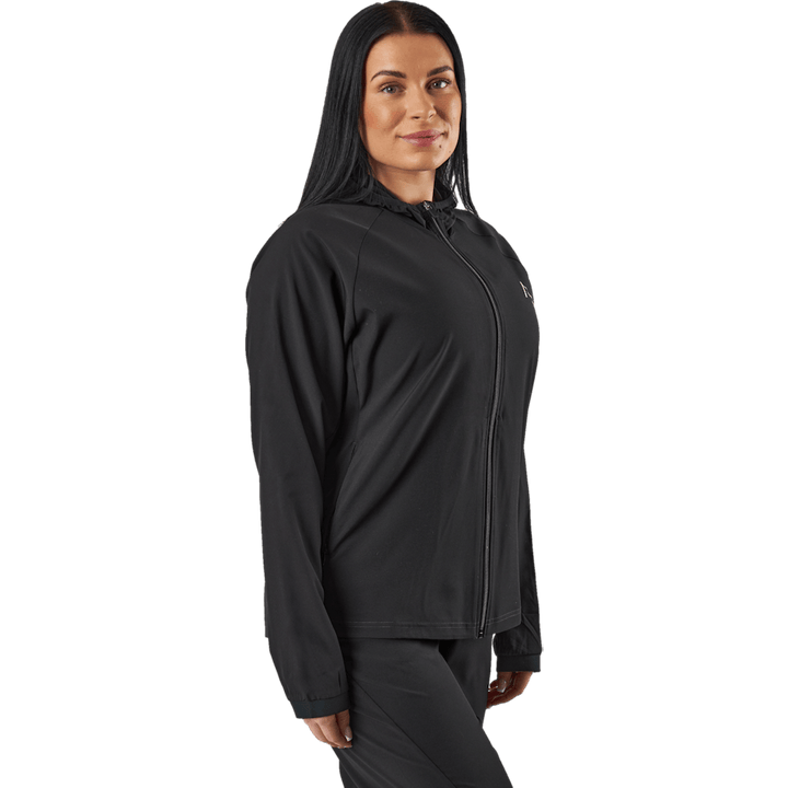 Tulip Hood Jacket Sort