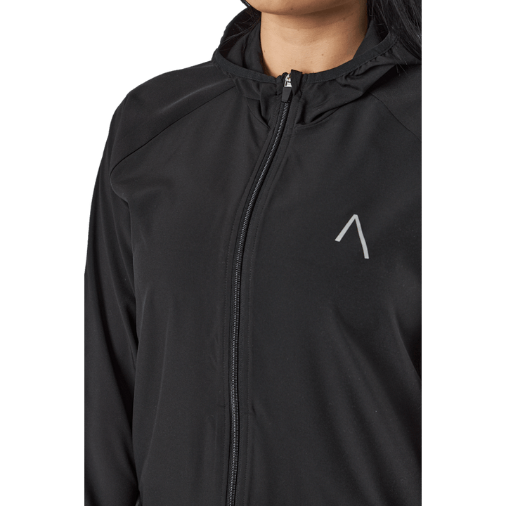 Tulip Hood Jacket Sort