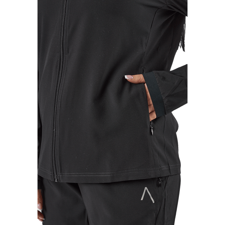 Tulip Hood Jacket Sort