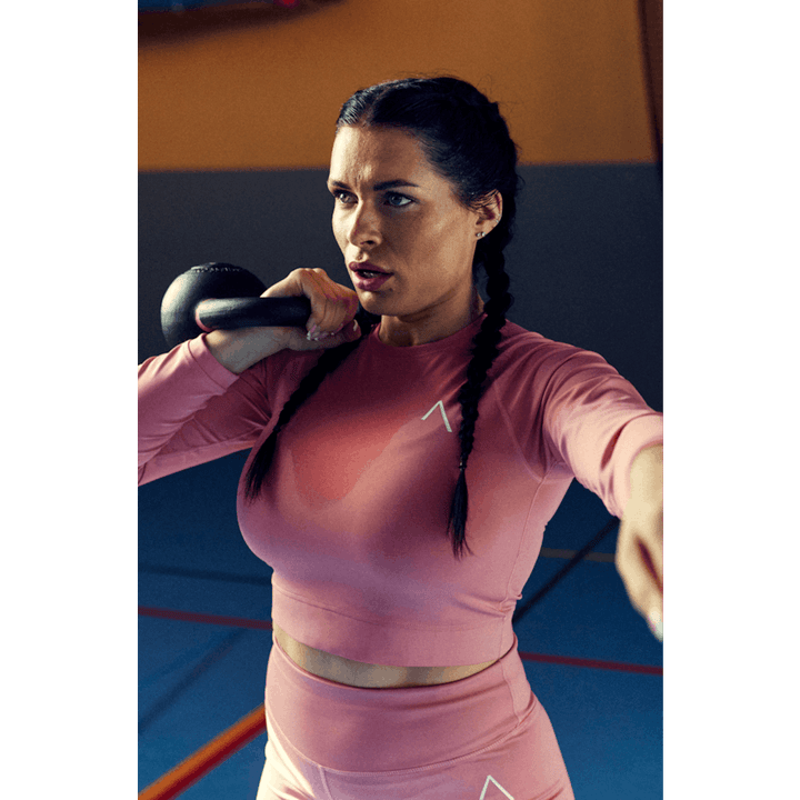 Blacc Recy Tílko s dlouhým rukávem Mauveglow