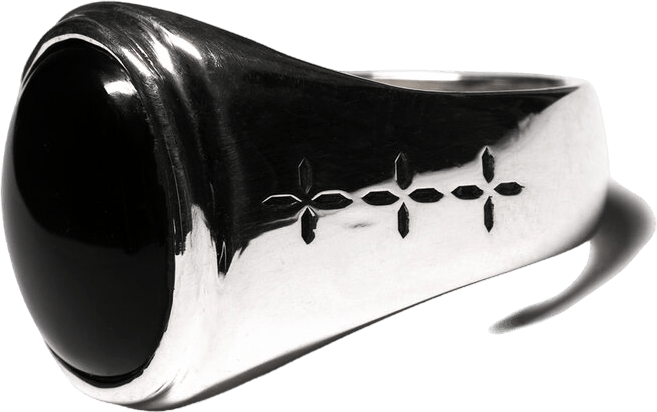 Tommy Siegelring Silber 925/Onyx