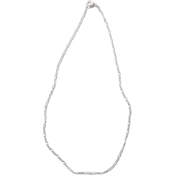 Chaîne Figaro en argent 925