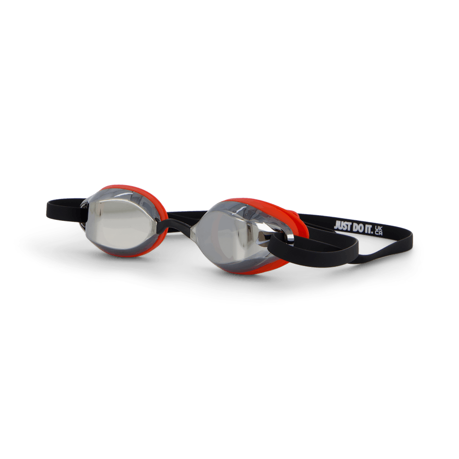 nike legacy mirrored goggle nike u legacy mirrored goggle red black – Footway.com