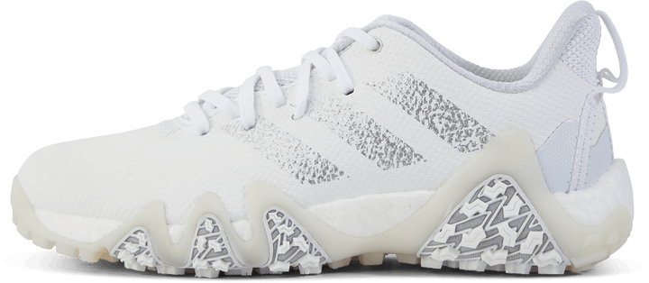 Zapatos de golf sin clavos Codechaos 22 Blanco nube / Plata metalizado / Rosa claro