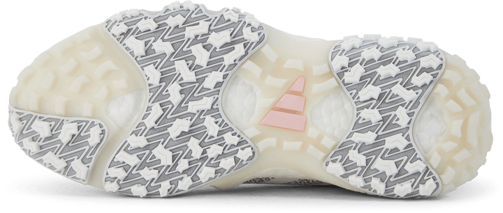 Zapatos de golf sin clavos Codechaos 22 Blanco nube / Plata metalizado / Rosa claro