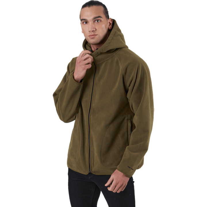 Capuche polaire technique M 506/olive foncé