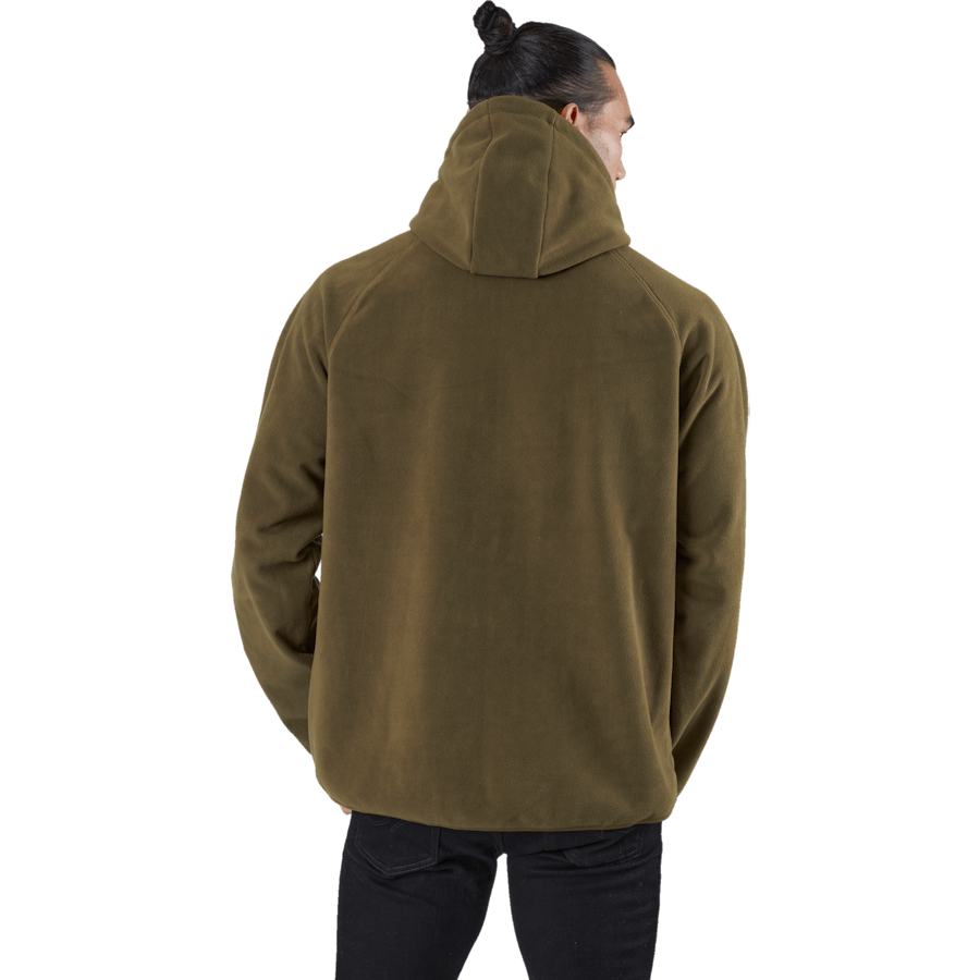 Capuche polaire technique M 506/olive foncé