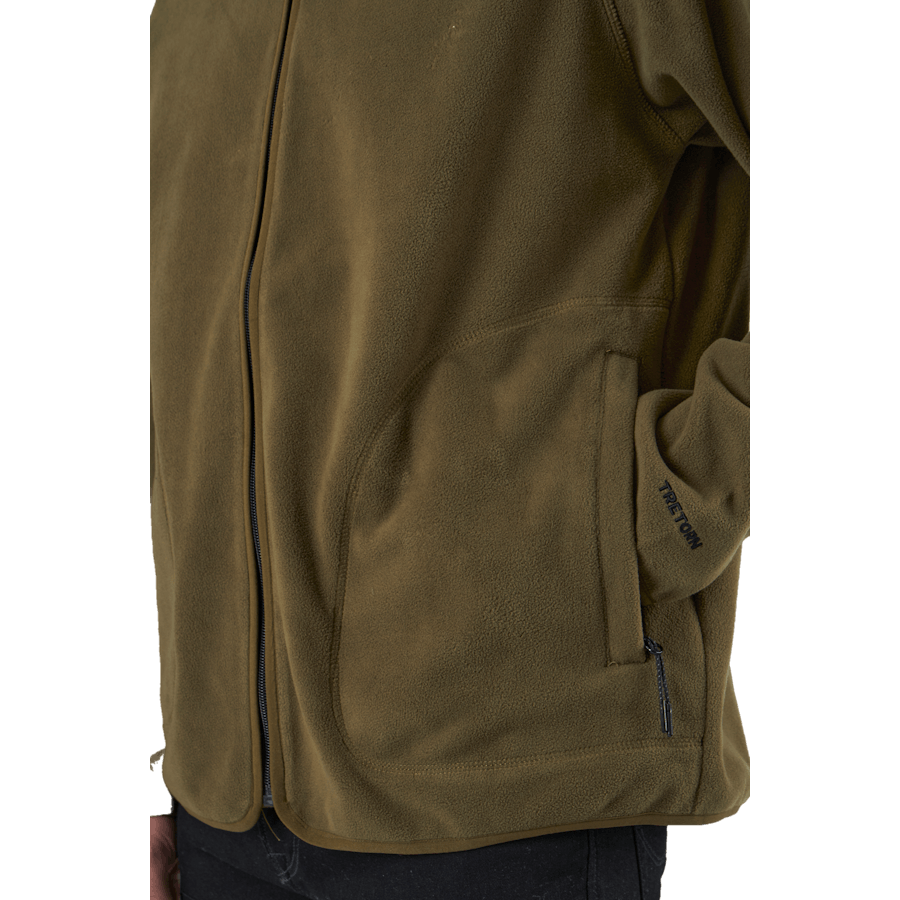 Capuche polaire technique M 506/olive foncé