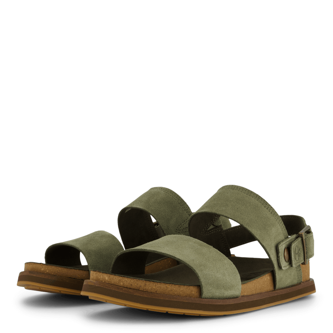 Timberland Amalfi Vibes 2 Band Sandal Deep Lichen Grn
