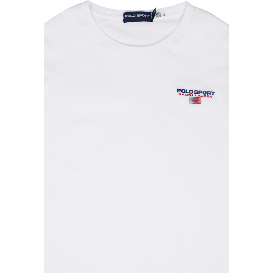 Classic Fit Polo Sport Jersey T-skjorte hvit