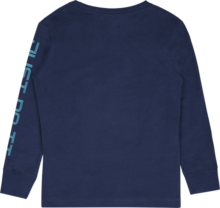 Nkb Amplfied Ls Hit Tee Midnight Navy