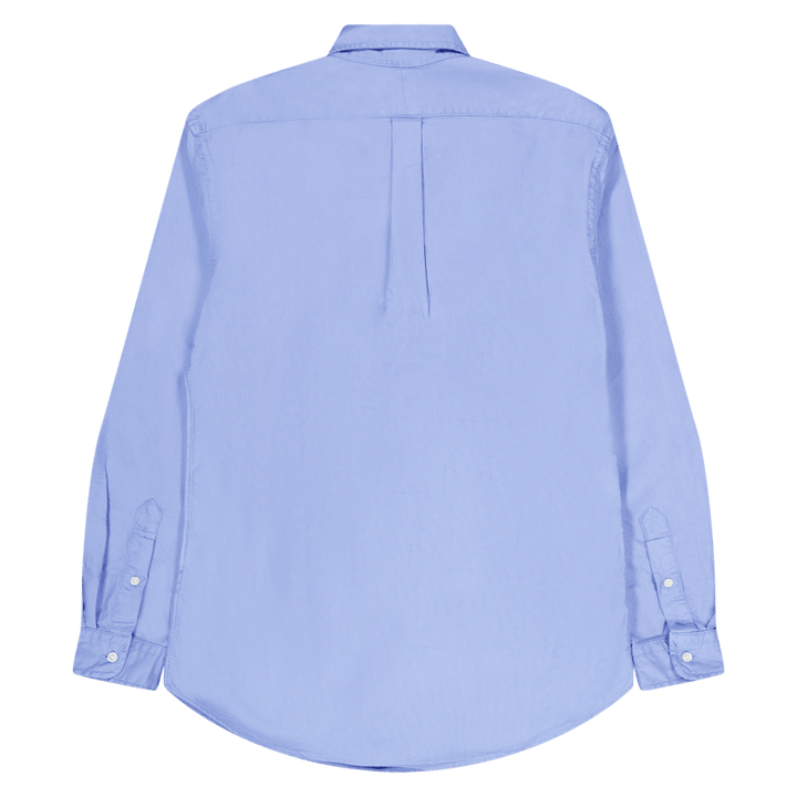 Custom Fit Garment-Dyed Oxford-skjorte Harbor Island Blue