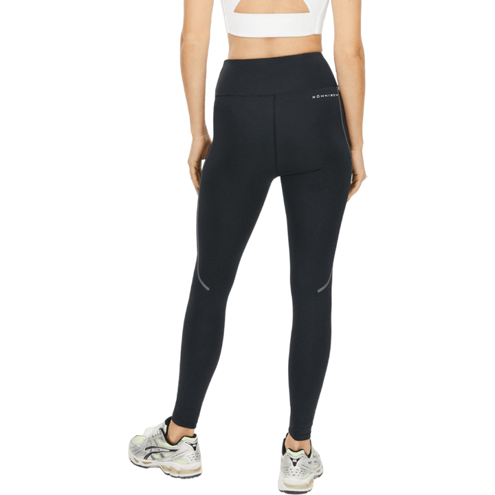 Distance Stripe Tights Black