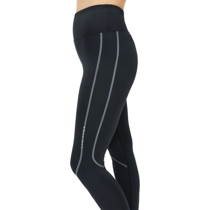 Distance Stripe Tights Black