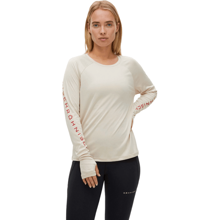 Active Logo Langarmshirt Haferflocken