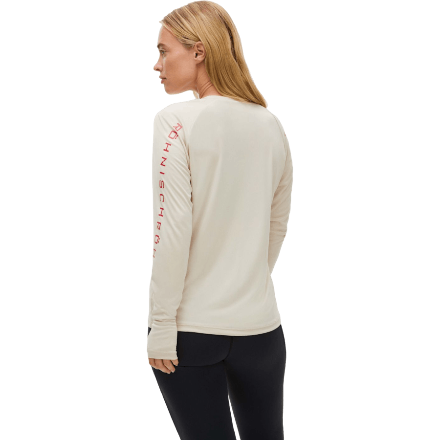 Active Logo Langarmshirt Haferflocken