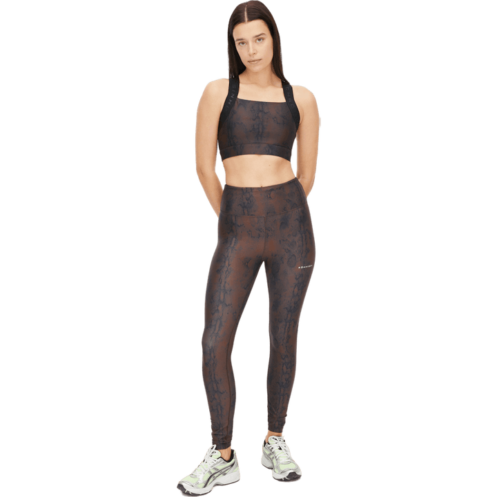 Kay Printed Sportsbra Brown Snake