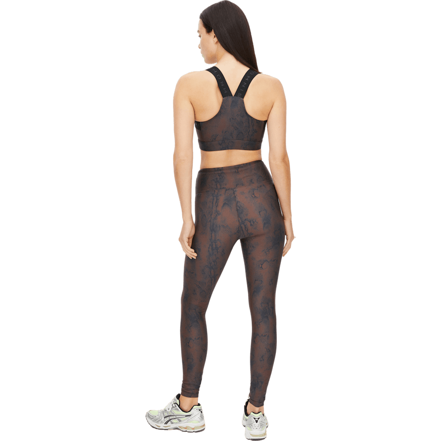 Kay Printed Sportsbra Brown Snake