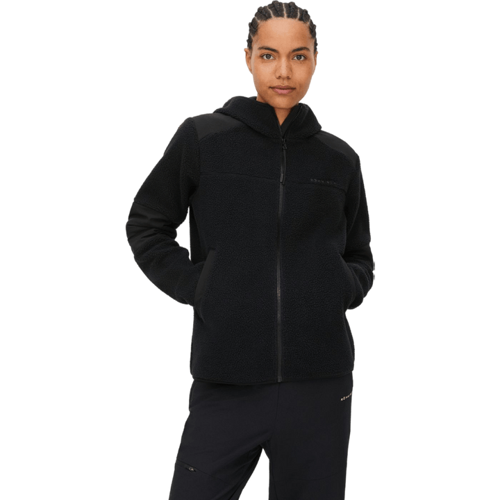 Wazzi Pile Hoodie Black