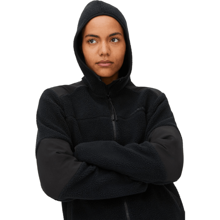 Wazzi Pile Hoodie Black