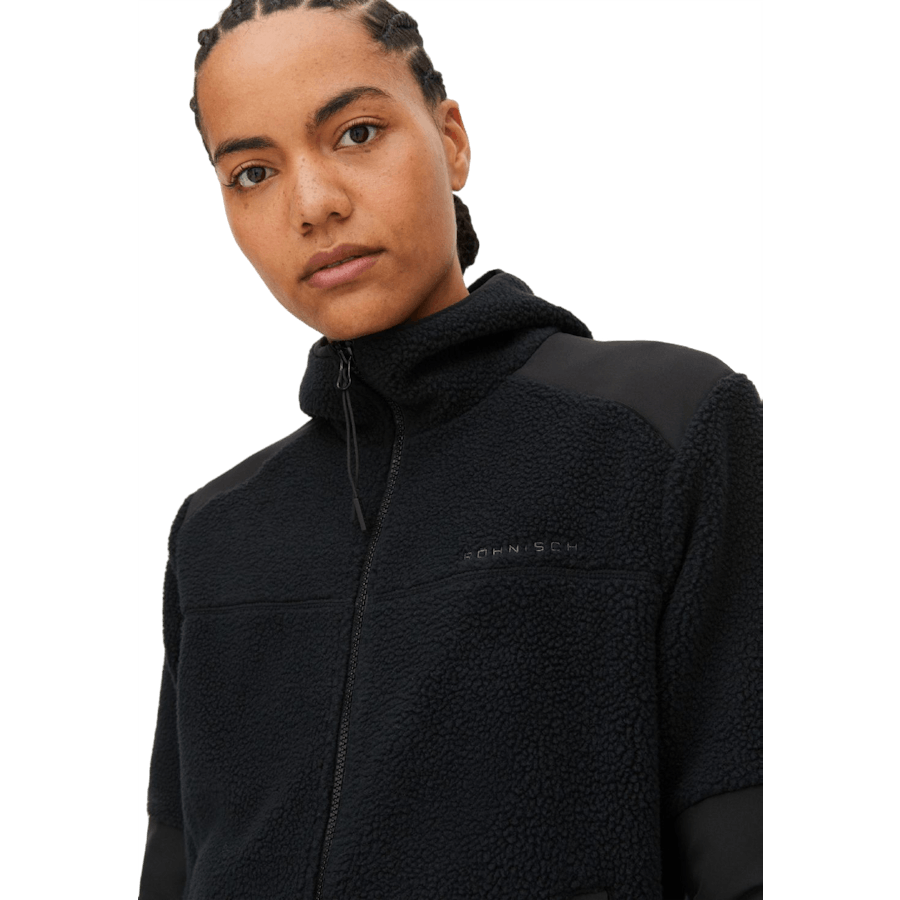Wazzi Pile Hoodie Black