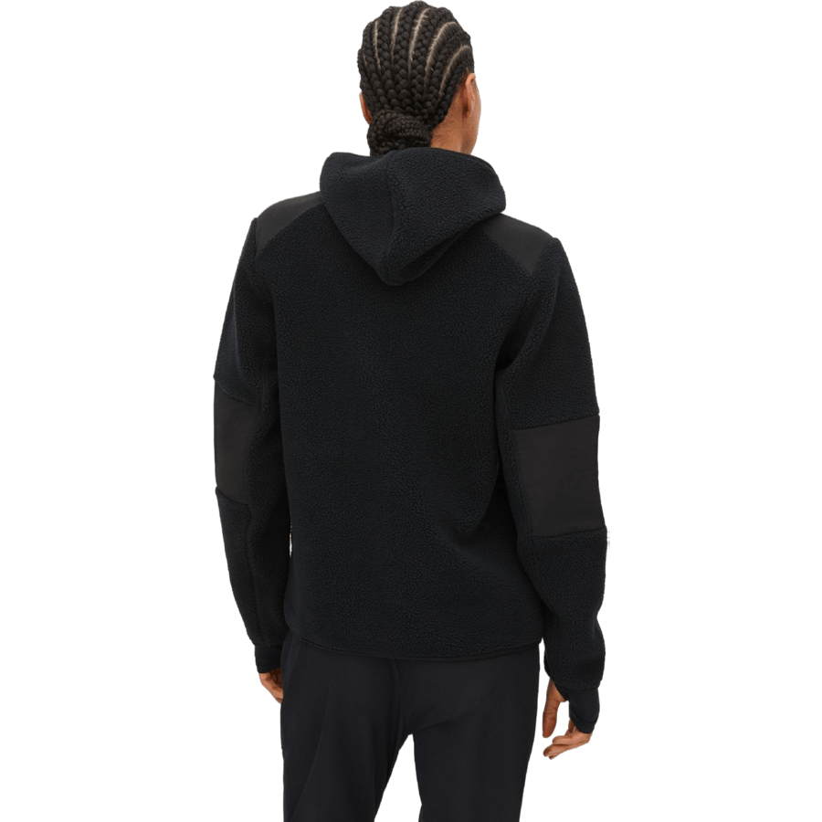 Wazzi Pile Hoodie Black
