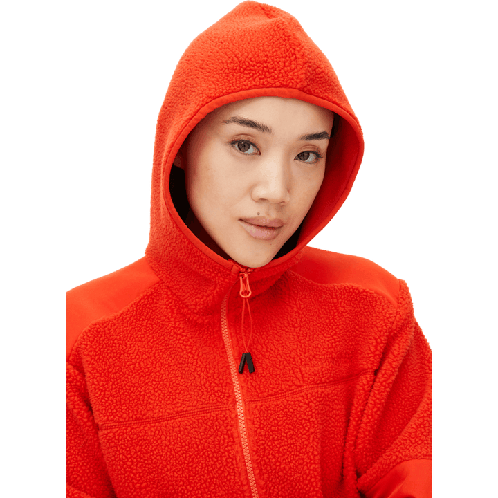 Wazzi Pile Hoodie Poinciana