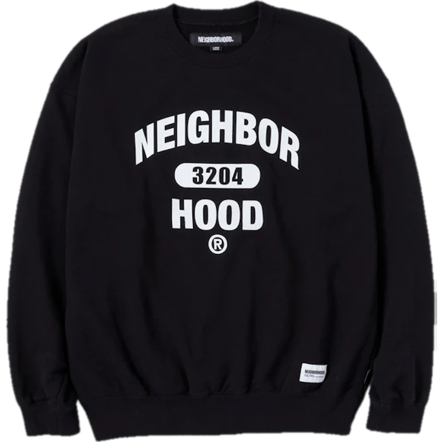 Felpa College Ls Nero