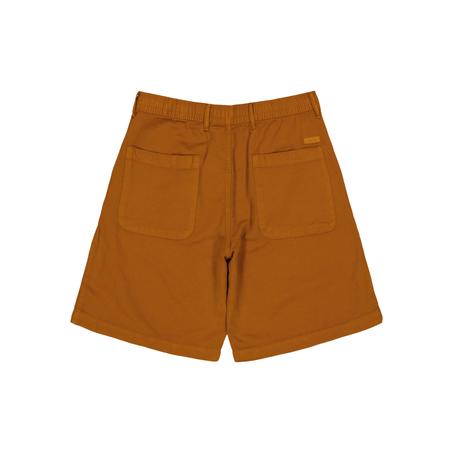 Calvin Klein Cot Leinen Tencel Weites Bein Shor Grd