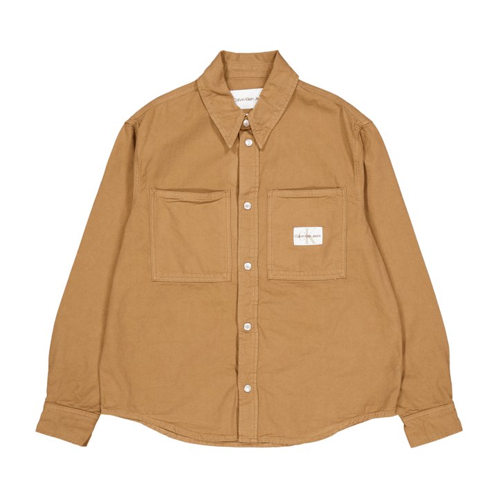 Calvin Klein JeansCanvas Relaxed Linear Shirt Gan