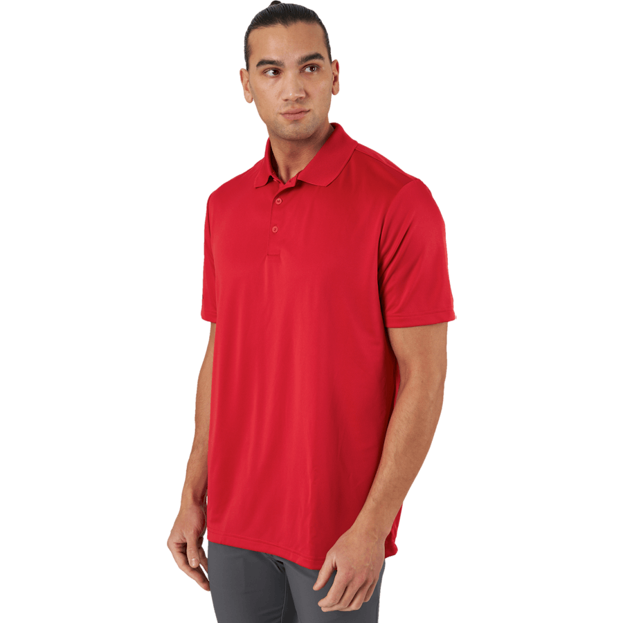 Performance Primegreen Poloshirt Collegiate Rot