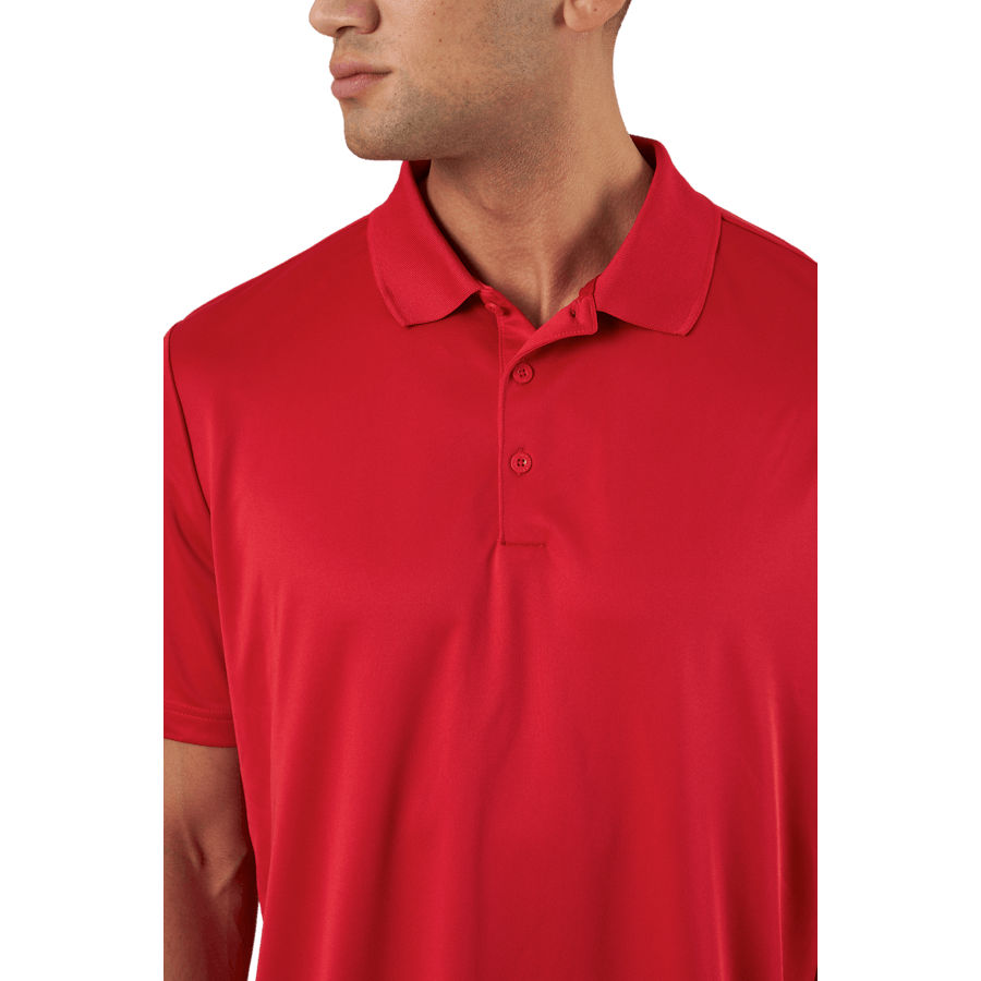 Performance Primegreen Poloshirt Collegiate Rot
