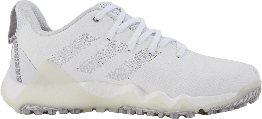Codechaos 22 Spikeless Golf Shoes Cloud White / Silver Metallic / Grey Two