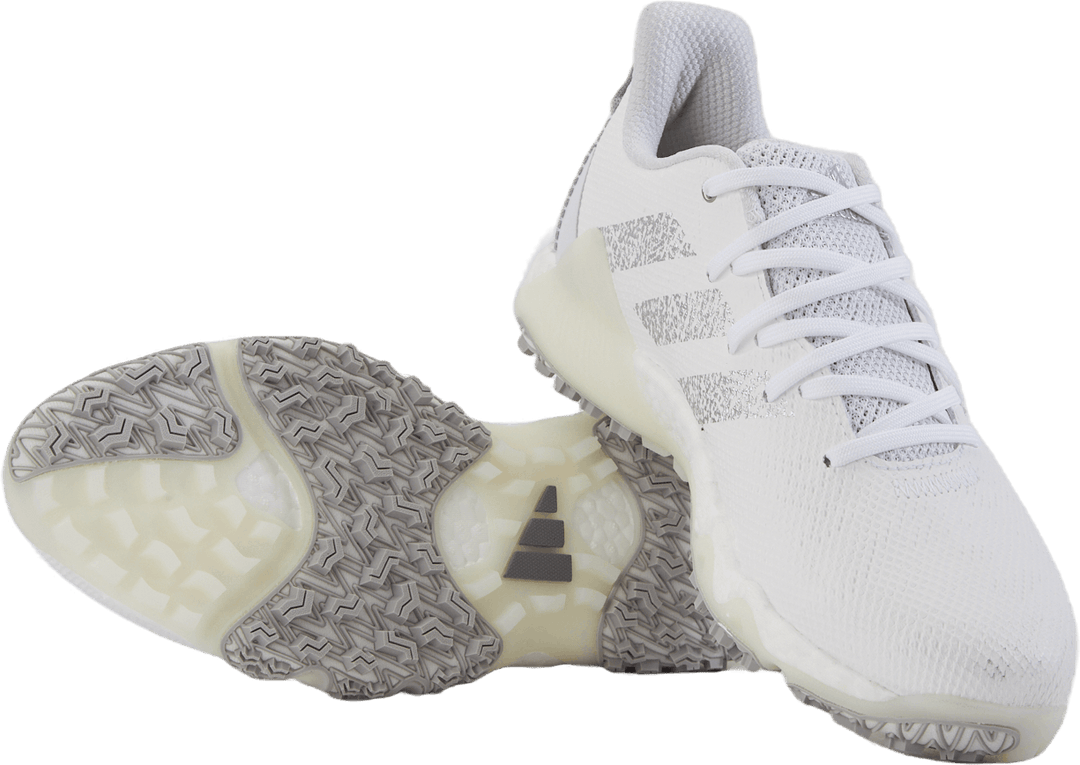 Codechaos 22 Spikeless Golf Shoes Cloud White / Silver Metallic / Grey Two
