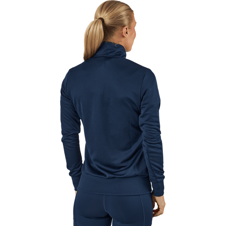 Texturierte Jacke mit durchgehendem Reißverschluss Collegiate Navy
